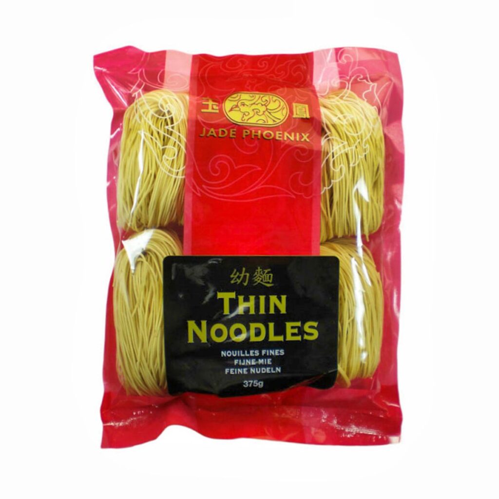 ‧Noodles subtiri din grau, Jade Phoenix, 375 g